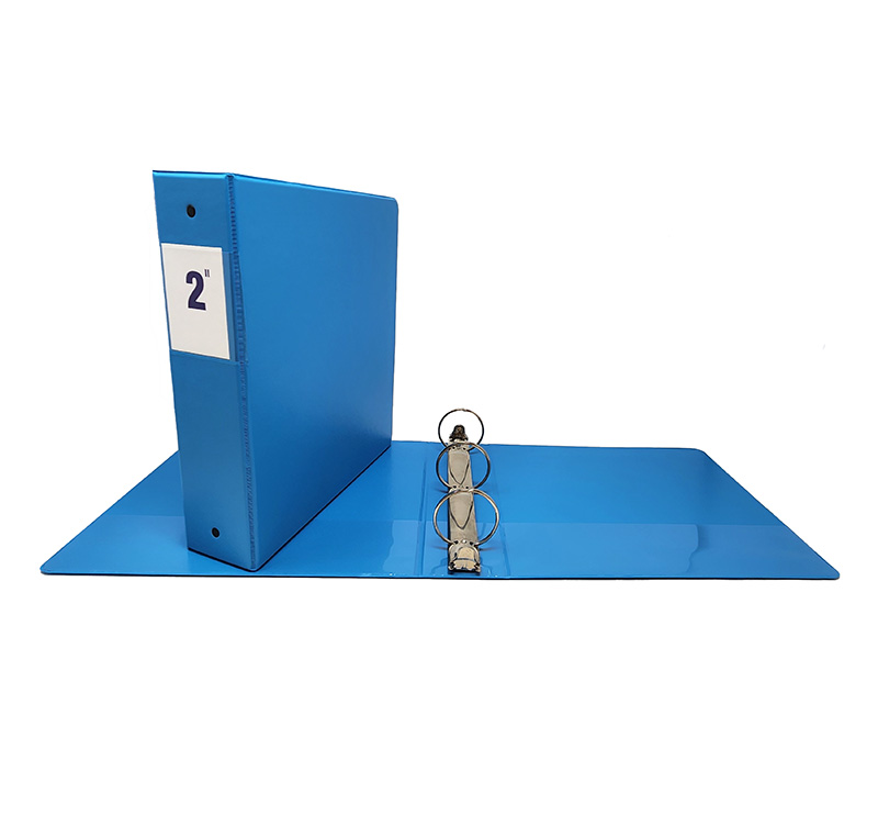 School Start D-Ring Binder (2", Blue)